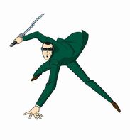 Agent Six (Generator Rex) wields twin katanas that can slice through virtually anything.