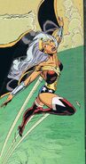 Ororo/Amazon (Amalgam Comics) is a combination of Storm in Marvel comics and Wonder Woman in DC comics.