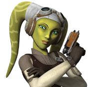 As a Twi'lek, Hera Syndulla (Star Wars) is very attractive by default.