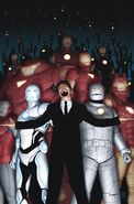 Tony Stark (Marvel Comics) has an Iron Man suit for pretty much any situation.