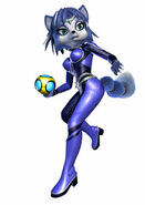 Krystal (Star Fox) is able to read minds with her psychic abilities.