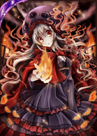 Bonfire (Valkyrie Crusade) is a spirit that controls spiritual phantasmal flames.