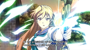 Furan Takakis (Maken Ki) maken Habaya fires arrows of light that are capable of chasing there target