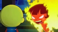 Kimiko Tohomiko (Xiaolin Showdown/Chronicles) is the Dragon of Fire and therefore immune to fire