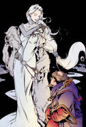 Lumi the Snow Queen (Fables) is a seasonal goddess and mistress of winter.