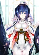 Oda Nobunaga (Horizon in the Middle of Nowhere) is in reality the original body of Horizon Ariadust that was installed with automatons brain after the fatal accident that claimed her life.