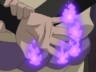 Orochimaru (Naruto) Five Element Seal.png (92 KB) Orochimaru (Naruto) using Five Pronged Seal/Five Elements Seal to seal away the leaking chakra of the Nine-Tails from Naruto Uzumaki's Four Symbols Seal.