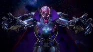 Ultron Sigma (Marvel vs. Capcom: Infinite) controls the Space and Reality Infinity Stones.