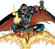 The Demogoblin (Marvel Comics) possesses all the skills and memories of his initial host: Jason Macendale Jr., the fourth Hobgoblin.