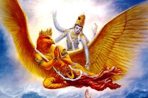 Garuda-with-Vishnu