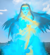 Jinn (RWBY) is a being created by the God of Light to aid humanity in its pursuit of knowledge.