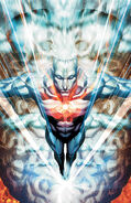 Captain Atom (DC Comics) can transmute the shape of matter.