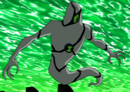 Thanks to the second skin provided by the Omnitrix, Ghostfreak (Ben 10) can venture out into the sun without harm.