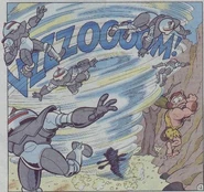 Sonic Tornado.jpg (62 KB) Sonic the Hedgehog (Archie's Sonic the Hedgehog series) running in circles to create a Tornado Spin....