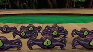 A swarm of Xenocytes (Ben 10)