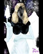 Yamoner Delangu (The Purples) is a god which exists beyond the plot on a meta level, being completely free from bonds the story, perceiving the plot as a screen plastered to her, which prevents events from having an emotional impact on her.