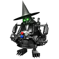 Mecha-Grunty (Banjo-Kazooie: Grunty's Revenge) is a robotic duplicate of Gruntilda.