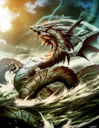 Ryujin dragon god by genzoman