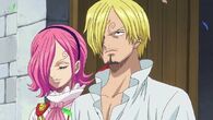 Vinsmoke Reiju and Sanji (One Piece) unlike their siblings have Humanity Retainment...