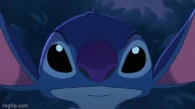 Stitch's (Lilo & Stitch) eyes glow red when using infrared.