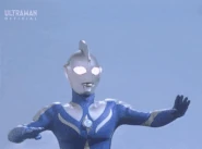 Ultraman Cosmos (Ultraman series) using Luna Cold.