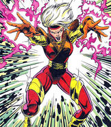 Siena Blaze (Marvel Comics) can unleash powerful electromagnetic blast.