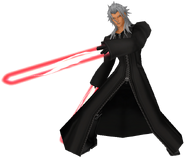 Xemnas (Kingdom Hearts) utilizes void magic to, among other things, craft his Ethereal Blades.