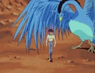 After being resurrected as the descendent of the Mazoku, Raizen, Yusuke Urameshi (Yu Yu Hakusho) gained incredible demonic energy and could project as a powerful aura.