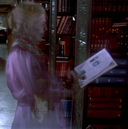 Eleanor Twitty, the Library Ghost (Ghost Busters) is very strict about silence in her library.