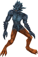 Makonoids (Complication of Final Fantasy VII) are former humans who were heavily mutated by exposure to concentrated Mako energy.