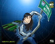 Kevin Levin (Ben 10) can absorb the properties of anything he touches.