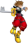 Sora's (Kingdom Hearts) Limit Form revolves around performing special Limit Break attacks, hence its name.
