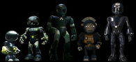 TOM (Toonami) has repeatedly transferred his consciousness into different bodies after the previous ones have been destroyed.