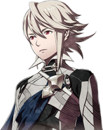 Corrin/Kamui (Fire Emblem Fates) can transform or partially transform into a dragon