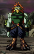 In his bird form, Ganos' (Dragon Ball Super) Pure Progress allows him to continuously improve his power every second...