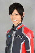 Daichi Oozora (Ultraman series) is the host of and can transform into Ultraman X.