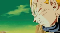 Goku and Vegeta (Dragon Ball Z: The Return of Cooler) using the Double Super Saiyan to destroy Cooler's robotic body.