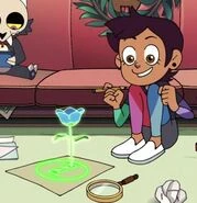 Luz Noceda (The Owl House) casting the plant spell.