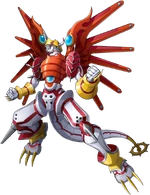 Geogrey Sword (Digimon) is Shinegreymon auxiliary weapon which contains the condensed power the earth.