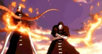Shuren (Bleach: Hell Verse) has the spiritual ability to conjure and manipulate spiritual fire.
