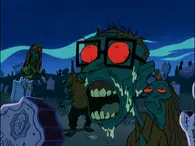 …accidentally resurrected an entire cemetery full of zombies.