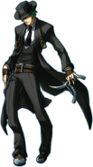 Hazama (Blazblue) is, or was a Observer, those whom assist in viewing all the possibilities of the world due to the Master Unit Amaterasu.