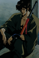 A quick thinker that values pragmatism above all, Jubei Kibagami (Ninja Scroll) employs any tactic he can use at his disposal in order to defeat his opponents with.