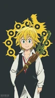Meliodas Poster.jpg (83 KB) Meliodas (The Seven Deadly Sins) was cursed with the immortality by the demon king.