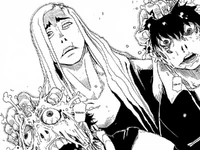 Harvest Disintegrates Humans.png (281 KB) Harvest (Darker than Black) removing the intrinsic field of any matter he touches, disintegrating them.