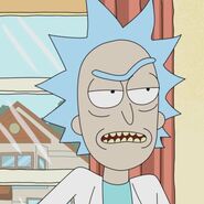 Rick Sanchez (Rick and Morty) is fully aware that he is a fictional character in a cartoon and makes a habit of mentioning it whenever possible or during the final episode of the season.