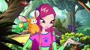 As the fairy of animals, Roxy (Winx Club) understand the speech and can communicate with animal life forms