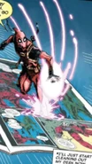 Deadpool (Marvel Comics) steals a secret seventh Infinity Stone known as the Continuity Gem from a sleeping Thanos. This gem allows him to communicate directly with the comic’s writers and editors and even rewrite his own history only for Wade Wilson to find its limitless power more curse than blessing and promptly toss it away. The episode remains a meta-textual one-off outside the main Infinity Gem saga. This Continuity Gem is a clandestine seventh Infinity Stone. Its meta-textual power lets the holder converse with the comic book’s creative team, alter past storylines, and retcon reality itself. Deadpool’s brief escapade with this gem ends when he deems its unlimited narrative power too much responsibility, discarding it into oblivion.