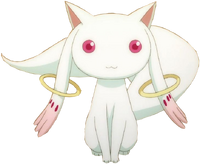 Kyubey (Puella Magi Madoka Magica) the Incubator.