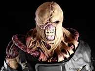 Nemesis (Resident Evil) can see everything as if through a computer screen.